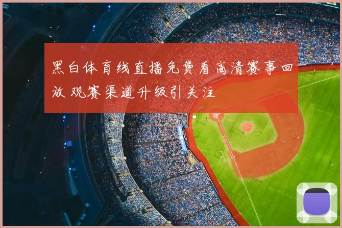黑白体育线直播免费看高清赛事回放 观赛渠道升级引关注